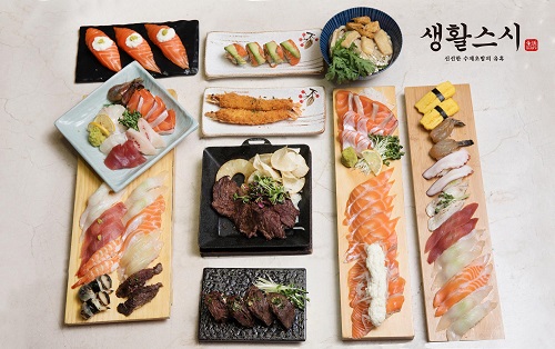 캐주얼 초밥 전문점 생활스시 초밥 프랜차이즈 런칭