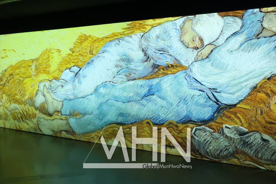 [MHN포토] 롯데카드 무브컬쳐 그대, 나의 뮤즈-반고흐 to 마티스…낮잠자는 농부
