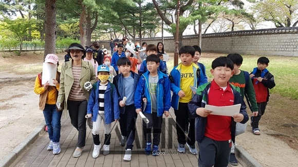 모량초등학교, 교실 밖 역사교실 1차 탐방 실시 경주 역사 오감으로 익혀