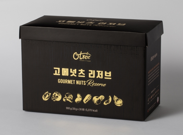 프리미엄 견과 브랜드 오트리푸드빌리지 고메넛츠리저브 출시