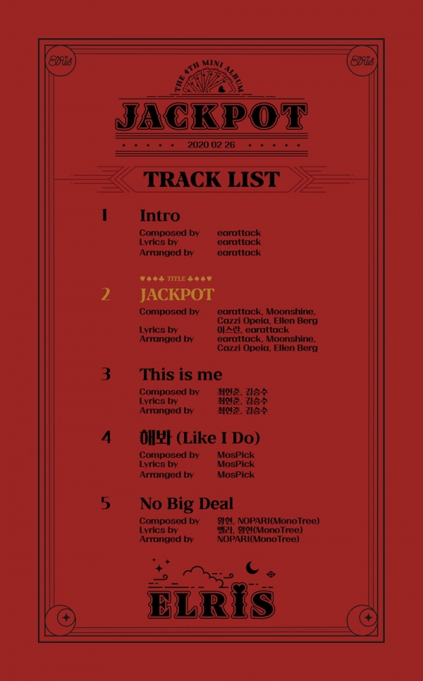 그룹 엘리스, 네 번째 미니앨범 JACKPOT으로 컴백...7인조로 새 출발