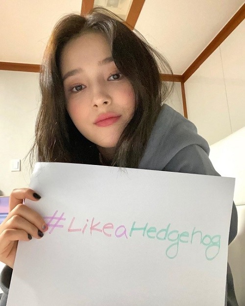 페렌벨 썸바이미, Like A Hedgehog 릴레이 캠페인에 모모랜드 낸시 동참