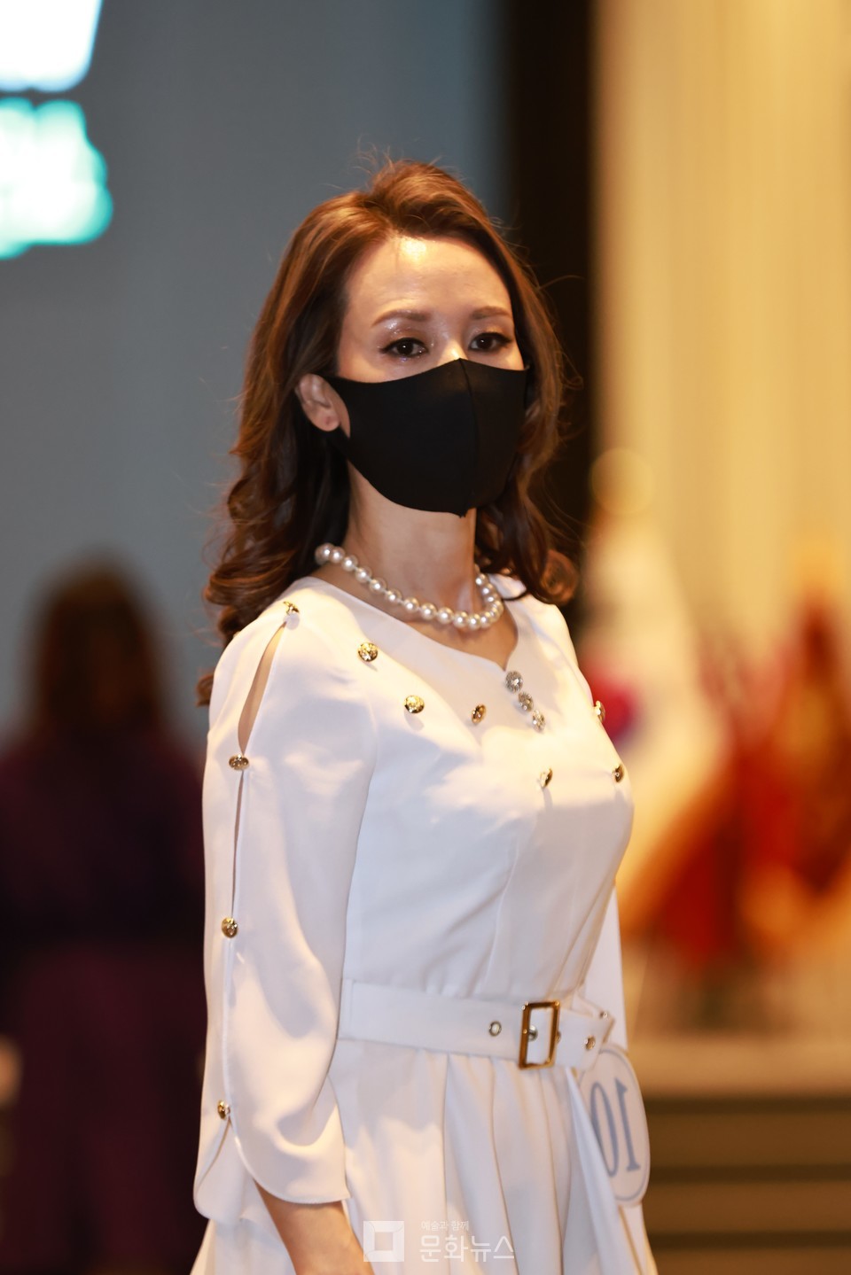 [포토] 시니어모델 어멘다 킴 오늘은 배우 아닌 모델 (2021 인터내셔널 밀라노 컬렉션 선발대회& 패션쇼)