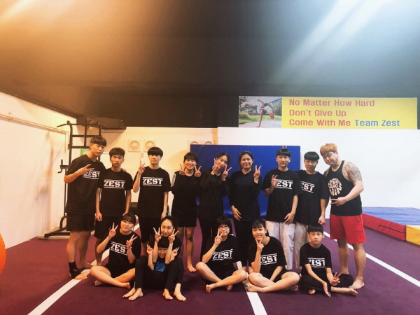 아크로바틱&마샬아츠 트릭킹 팀 제스트, 실기 수강생 모집