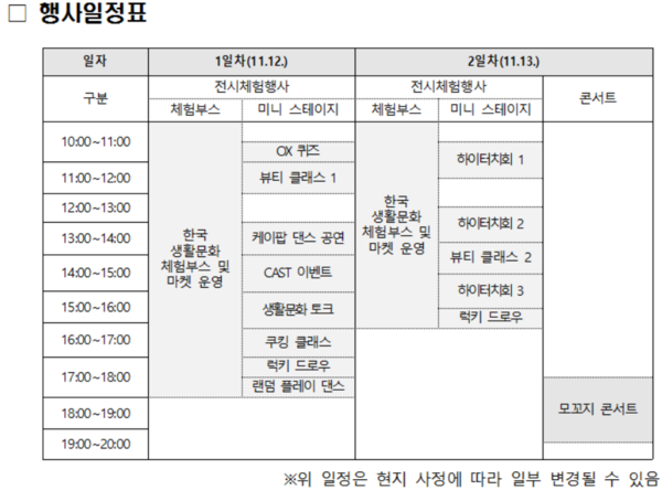 한국국제문화교류진흥원, 말레이시아에 한류 알리는 행사 개최