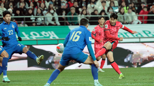 [축구 월드컵 예선] 대한민국vs태국 조별리그 4차전...경기 시간, 중계 어디서?