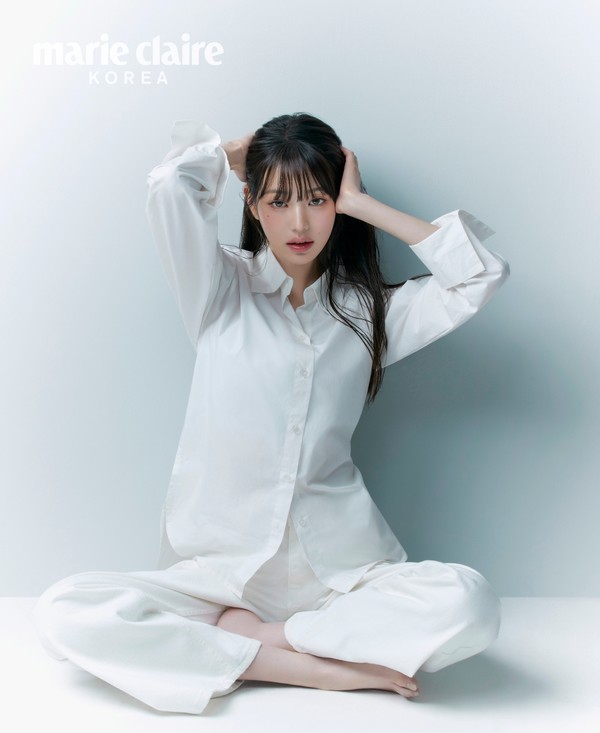 아이브 장원영, 케라스타즈 앰배서더...흑발 AI 여신
