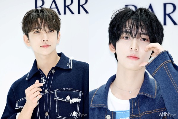 세븐틴 조슈아vs제로베이스원 한유진...청청 패션 승자는 누구?