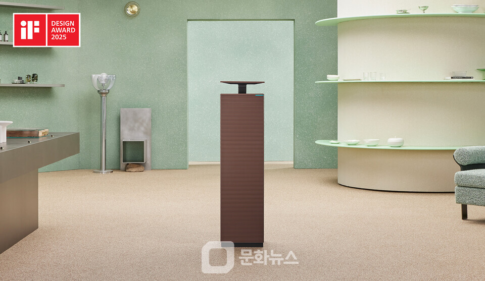 코웨이 노블 공기청정기2, 2025 iF 디자인 어워드 본상 수상