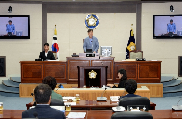 제234회 창녕군의회 임시회 개회
