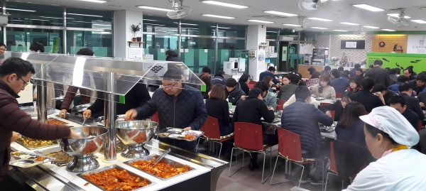 하동군 구내식당 잔반 재소비 1석3조