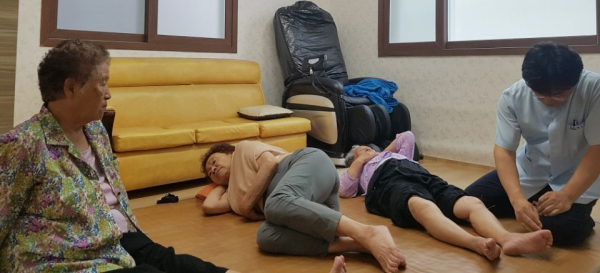 진주 성북동 찾아가는 한방의료봉사 실시