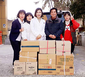 창원 마산운수㈜·참사랑봉사회 이웃사랑 실천