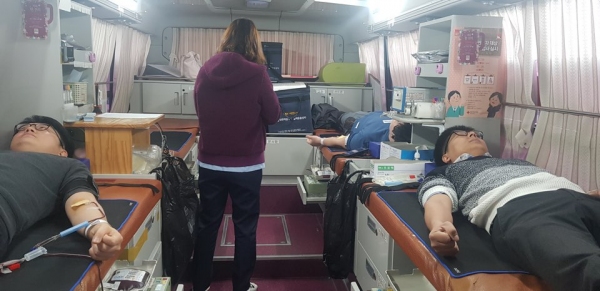 경남적십자사 아미코젠(주)서 사랑의 헌혈 실시