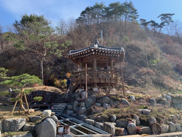 산청 삼장면 상습쓰레기 투기지역에 소공원 조성