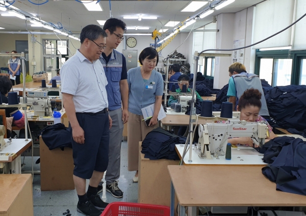 창원 성산구 장애인직업재활시설근로자 격려