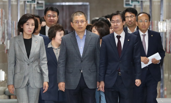 한국당, 당무감사 착수 경남 현역들 초긴장