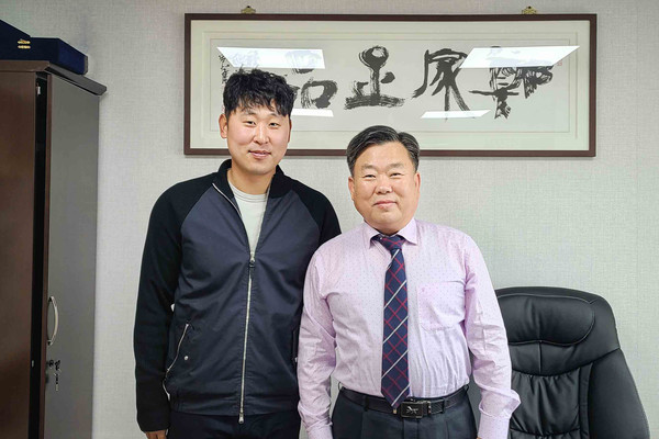 (주)정푸드코리아, 야구선수 윤석민과 KPGA투어 후원 계약