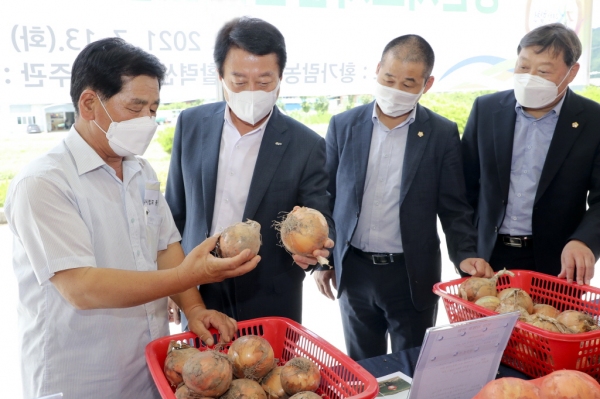 한국농촌지도자합천군연합회 양파품평회 개최