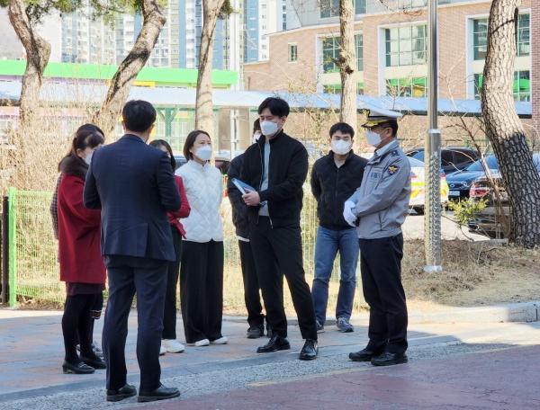 양산경찰서 어린이 통학로 유관기관 합동 점검