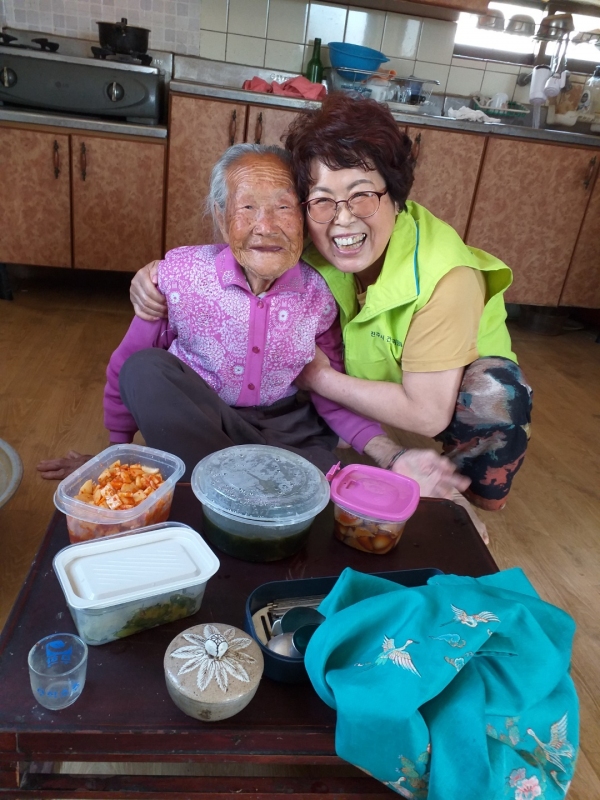 진주 문산읍 건강위원회 반찬나눔 봉사