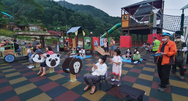 함양 대봉캠핑랜드 작은 음악회 잊지 못할 추억