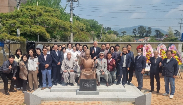사천 남일대보존회 제12회 고운 최치원 선생 헌다례제 개최