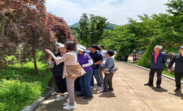 합천 가야산국립공원 숲 오감(五感)을 그리다 프로그램 운영