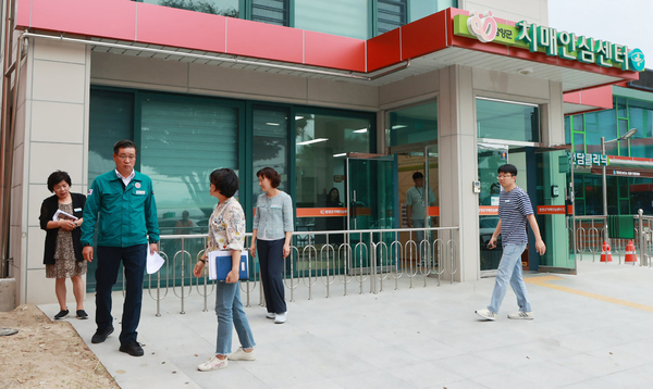 진병영 함양군수 보건소 주요 사업현장 찾아