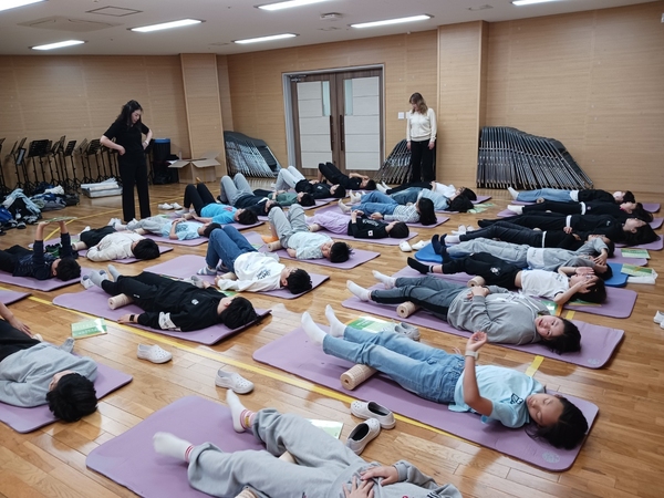경남교육청 학생 체형 불균형 예방 관리 시범사업 추진