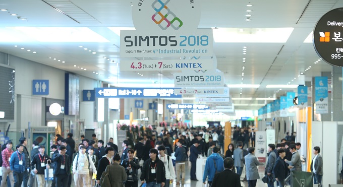 SIMTOS 2018, 10만명이 미래 생산제조기술 관람해