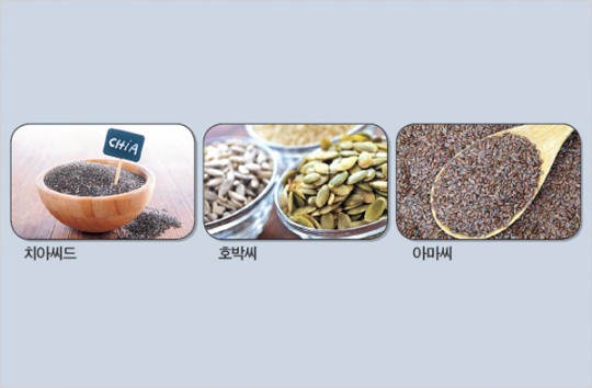 [슈퍼푸드 슈퍼씨앗 ②] 치아씨드·호박씨·아마씨…건강 ‘슈퍼씨앗’3종세트를 아시나요