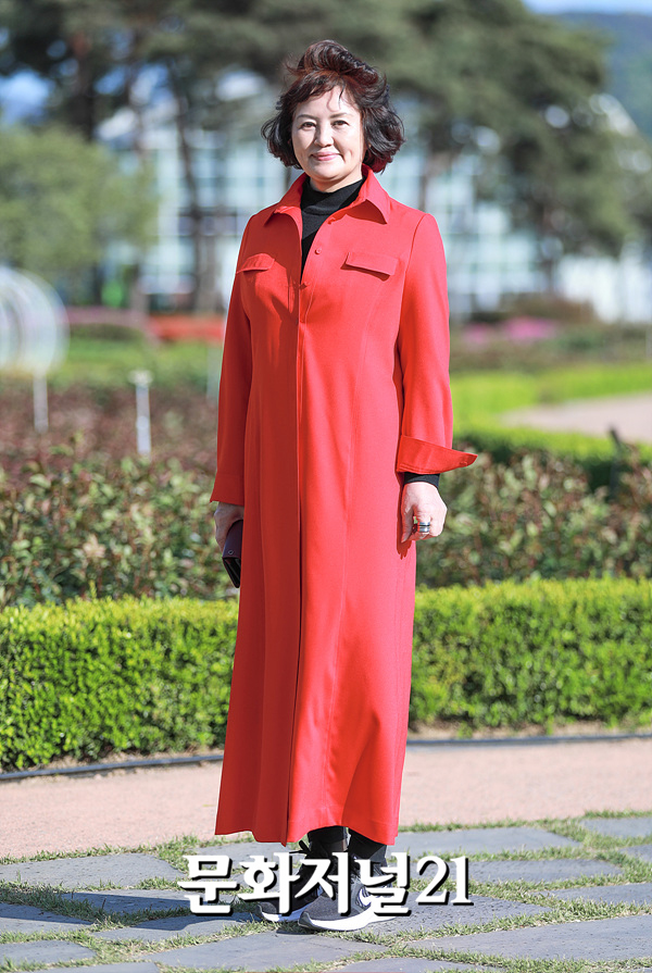 [MJ포토] 백옥수 한복디자이너, 한복계 살아있는 마이더스의 손