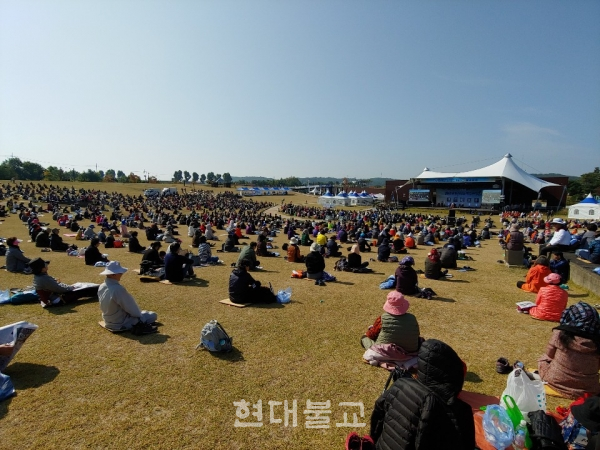 DMZ서 분단 아픔 달랜 평화명상에너지