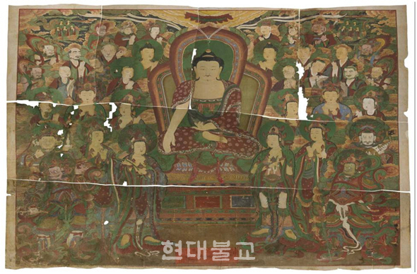 해외 반출됐던 속초 신흥사 영산회상도 환지본처