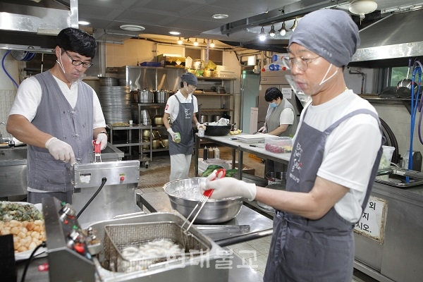 행복한마을, 채식공양으로 마음 담다