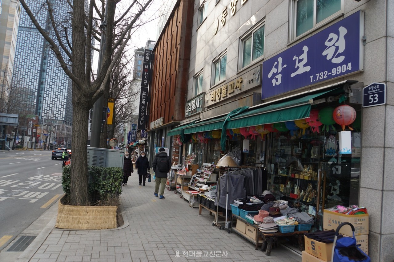 조계사 불교용품거리, 서울 미래유산 지정