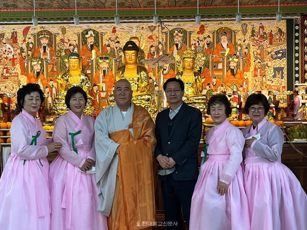 창원 천연사, 아미타 삼존불 명부시왕 점안법회 봉행