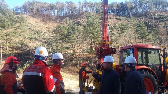 국산목재 임업기계화 생산지 점검