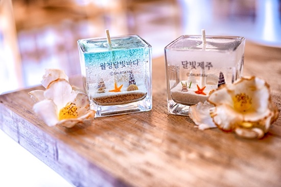 애월 달빛제주캔들, 향기 담은 제주도 기념품 선보여