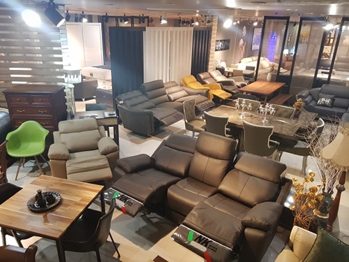 베티룸BettyRoom 마석가구단지 본점, 4인용가죽쇼파&전동리클라이너소파 입고