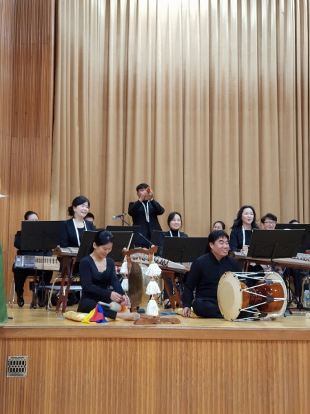 광주시립국악관현악단, 정광중학교로 찾아가는 공연