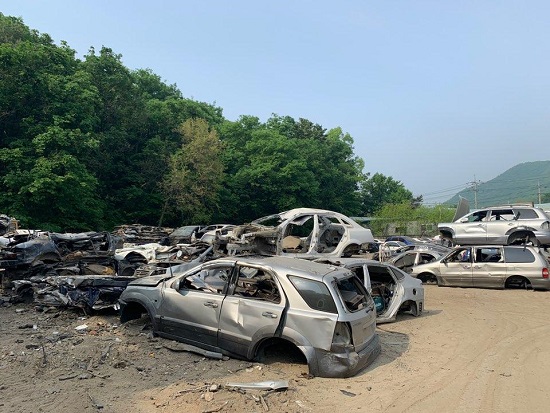 조기폐차 주식회사 양주대영폐차장 정직하게 처리