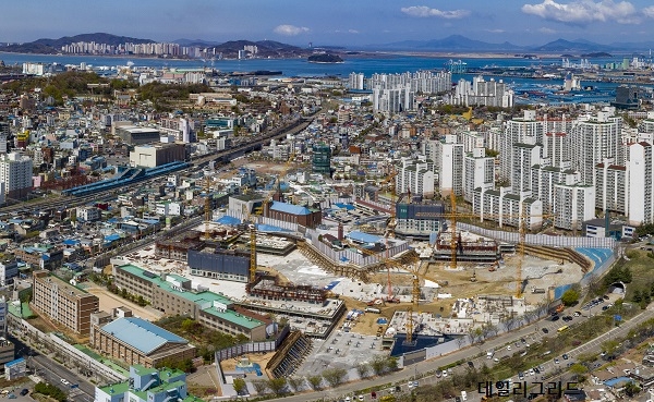 동구 송림 파크푸르지오 주택사업 화해권고결정 원고 이의신청 제기로 공사재개 불투명