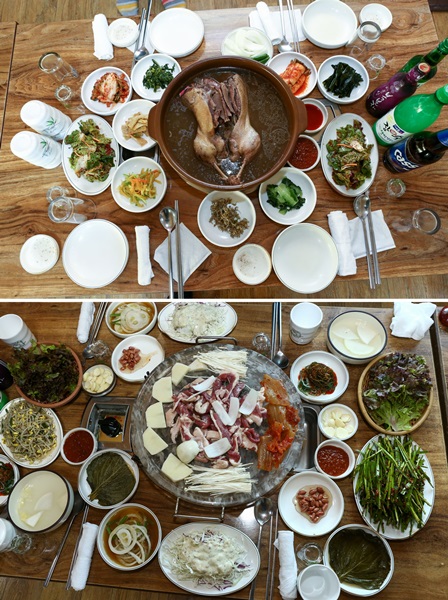 용인 민속촌 나들이객, 주변 오리고기 맛집 찾아 원기회복