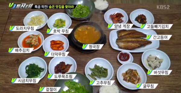VJ 특공대, 안동의 숨은 맛집을 찾아라! 간고등어와 청국장의 조화, 11가지 반찬과 내공을 자랑하는 안동 맛집