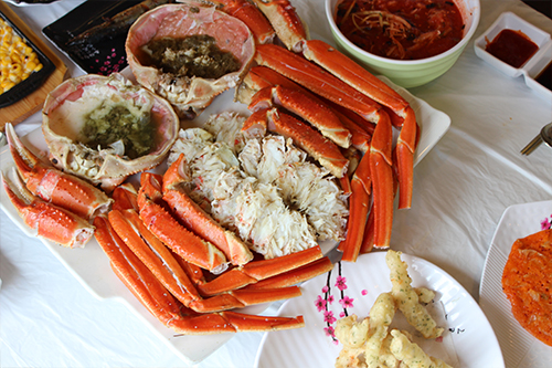 [미식산책] 인천 삼산동 맛집 주문진대게회타운, 부평 회식 장소로 인기