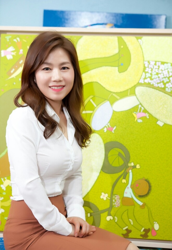 [화제의 작가 탐방] 서양화가 이담 인생은 축제 아이들의 천진한 동심 탐미