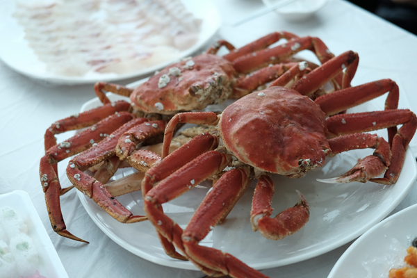 풍동 일산수산물시장 대게 빅세일