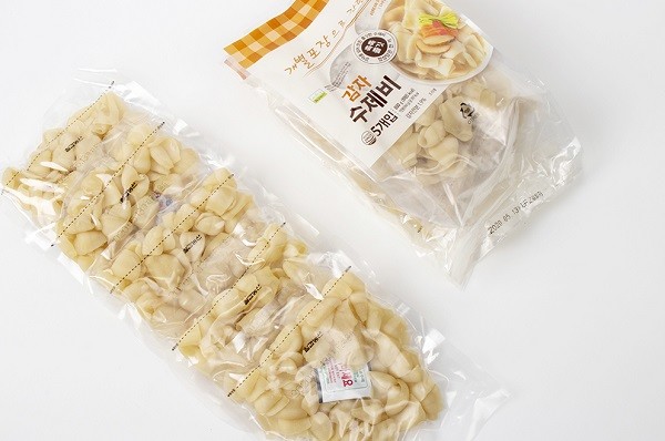 칠갑농산 감자수제비와 손칼국수 이마트 입점